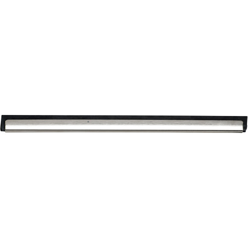 Window Squeegee Channel and Rubber, 12", Rubber, Stainless Steel Frame Distribution Élite MP
