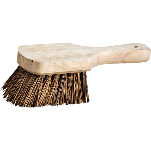 Brosse &agrave; chaudron &agrave; manche court, Soies Ferme, Longueur de 9", Brun Distribution Élite MP