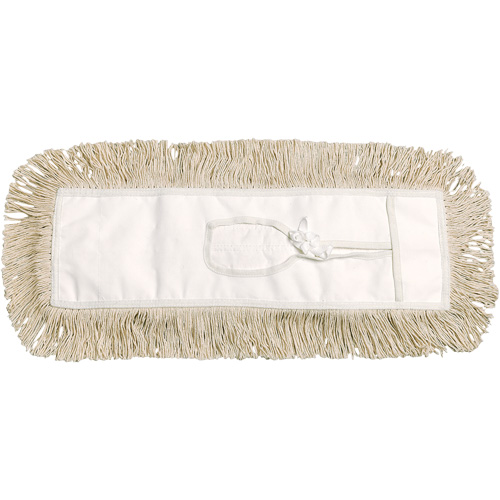 Vadrouille &agrave; &eacute;pousseter, Style &agrave; attacher, Coton, 36" lo x 5" la Distribution Élite MP