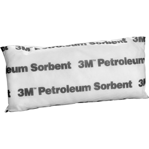 Petit tampon absorbant pour produits p&eacute;troliers, Huile seulement, 15" lo x 7" la, 12,7 gal absorption/pqt Distribution Élite MP