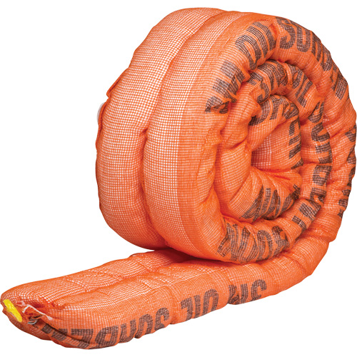 Petroleum Sorbent Double Boom, Oil Only, 10' L x 4" W, 36.8 gal Absorbancy Distribution Élite MP