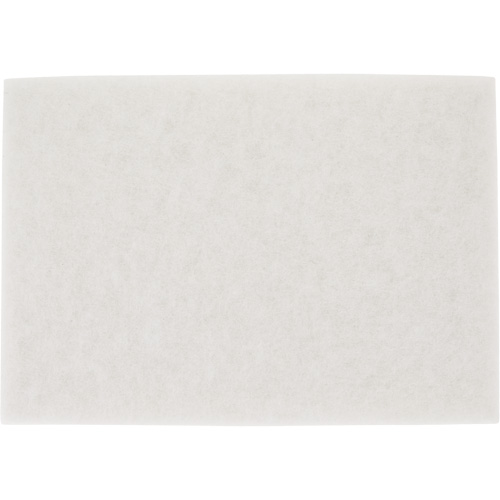 TopLine Speed Floor Pad, 14" x 20", Buffing/Cleaning/Polish, White Distribution Élite MP