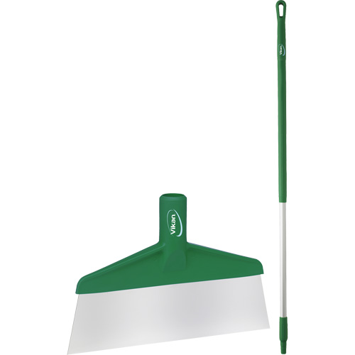 Grattoir &agrave; plancher avec manche, Vert, 9-3/5" la x 55-9/10" lo Distribution Élite MP