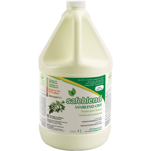 OXY Peppermint Oil Disinfectant Cleaner, 4 L, Jug Distribution Élite MP
