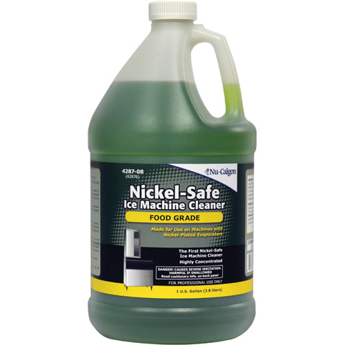 Nettoyant pour machine &agrave; glace sans danger pour les surfaces nickel&eacute;es, 1 gal., Cruche Distribution Élite MP