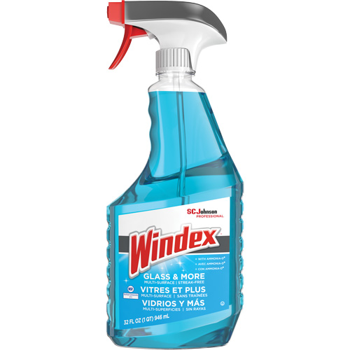 Windex&reg; Glass Cleaner with Ammonia-D&reg;, 32 fl. oz., Trigger Bottle Distribution Élite MP