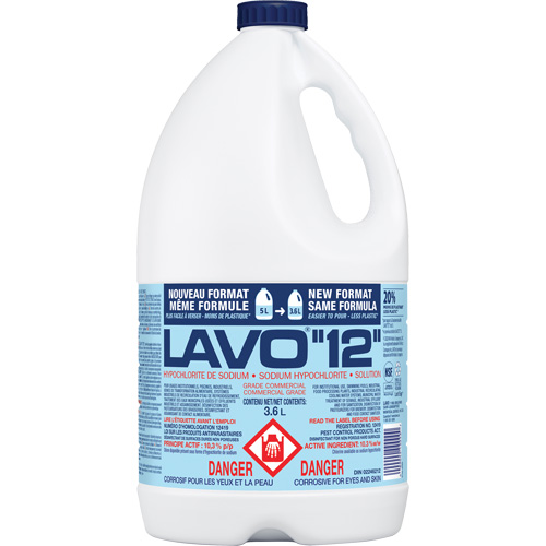 Javellisant liquide, 3,6 L, Cruche Distribution Élite MP