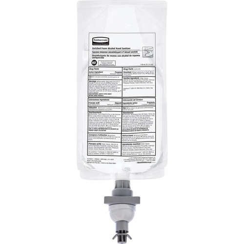 Alcohol-Based Foam Sanitizer, 1000 ml, Refill, 75% Alcohol Distribution Élite MP