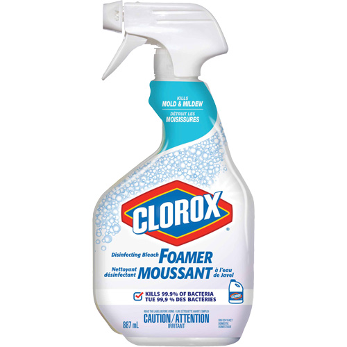 Disinfectant Bleach Foamer, 887 ml, Trigger Bottle Distribution Élite MP