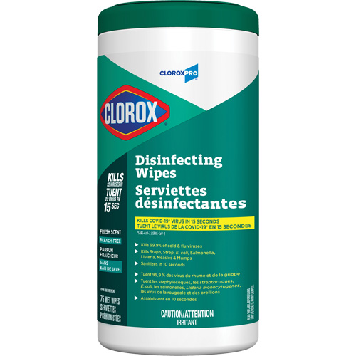 Disinfecting Wipes, 75 Count Distribution Élite MP