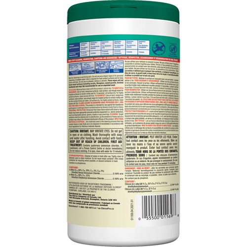 Disinfecting Wipes, 75 Count Distribution Élite MP
