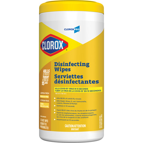 Disinfecting Wipes, 75 Count Distribution Élite MP