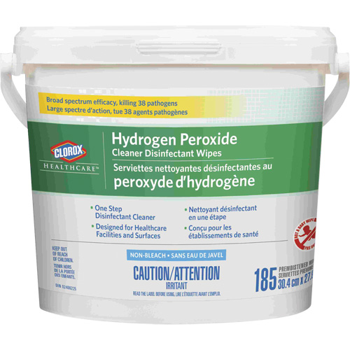 Healthcare&reg; Hydrogen Peroxide Cleaner Disinfecting Wipes, 185 Count Distribution Élite MP