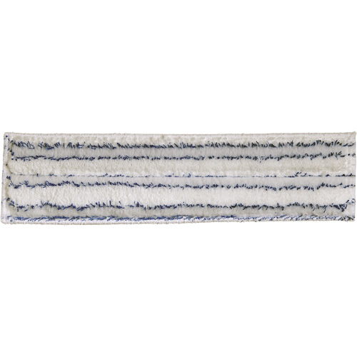 Tampon &agrave; plancher Microlight, R&eacute;cureur, Microfibre/Polyester, 5" x 18" Distribution Élite MP
