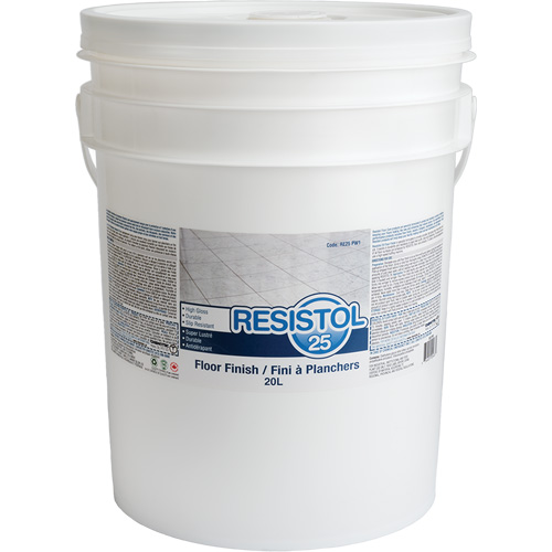 Finis pour planchers Resistol 25, 20 L, Seau Distribution Élite MP