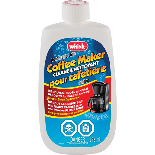 Nettoyant pour cafeti&egrave;re &agrave; filtre Whink, 296 ml, Bouteille Distribution Élite MP