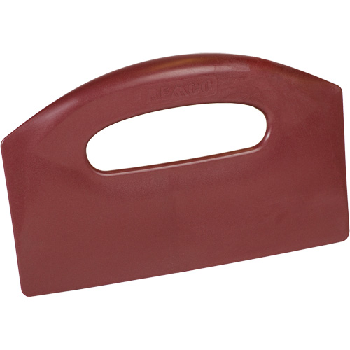 Grattoir de paillasse perceptible par d&eacute;tecteur de m&eacute;tal, Rouge, 8-1/2" la x 5-1/4" lo Distribution Élite MP