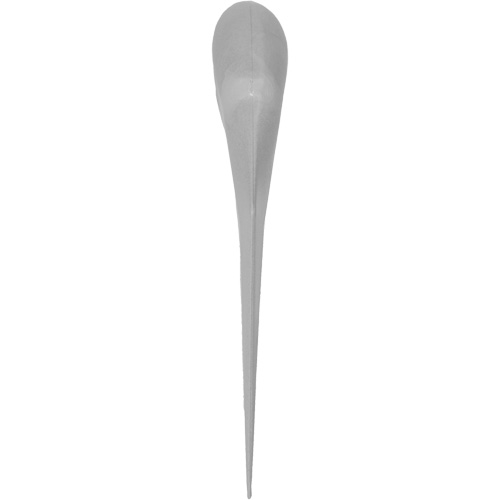 Grattoir de paillasse perceptible par d&eacute;tecteur de m&eacute;tal, Gris, 8-1/2" la x 5-1/4" lo Distribution Élite MP