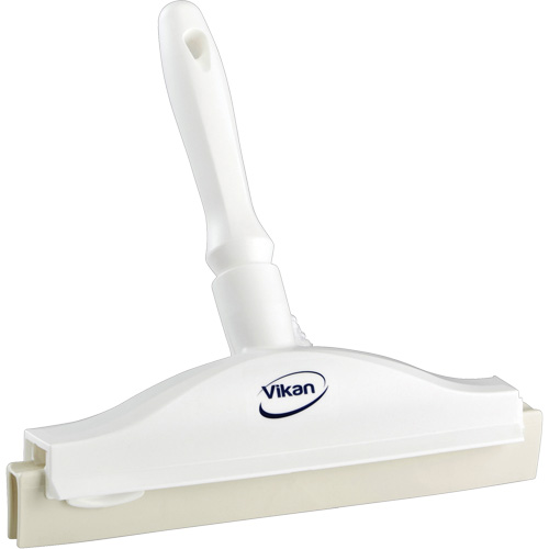 Raclette &agrave; lame double ultra hygi&eacute;nique, 10", Blanc Distribution Élite MP