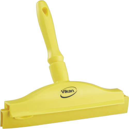 Raclette &agrave; lame double ultra hygi&eacute;nique, 10", Jaune Distribution Élite MP