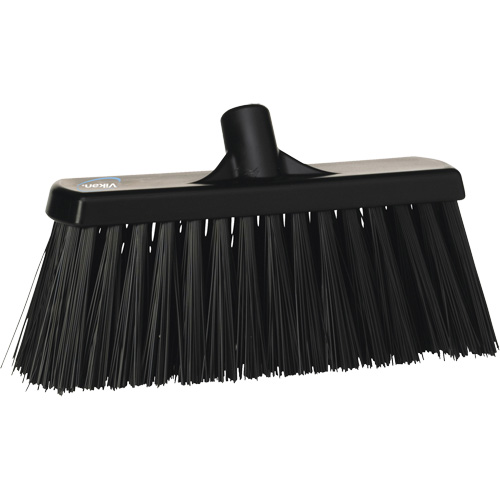 Balai-brosse robuste, Crins Ferme, 13", Polyester, Noir Distribution Élite MP