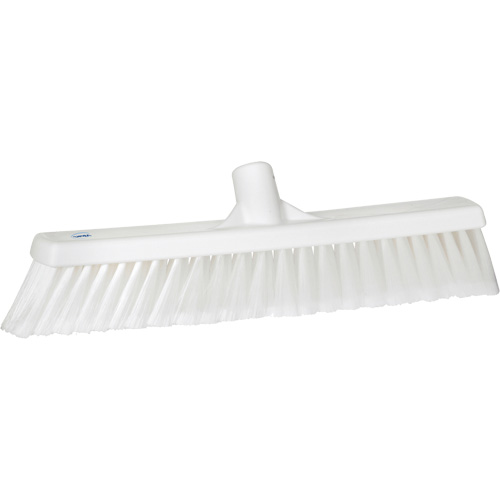 Balai-brosse pour particules fines, Crins Fin/&agrave; bout ouvrant, 16-1/4", Polypropyl&egrave;ne, Blanc Distribution Élite MP