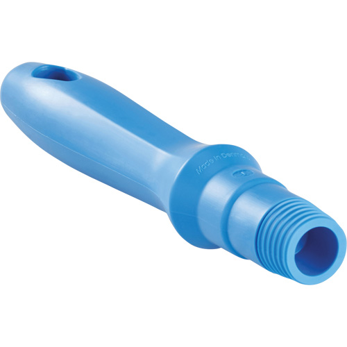 Mini manche, Brosse/Support &agrave; tampon/Grattoir/Raclette, Bleu, Standard, 6-1/4" lo Distribution Élite MP