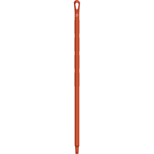 Ultra Hygiene Handle, Broom/Brush/Pad Holder/Scraper/Squeegee, Red, Standard, 40" L Distribution Élite MP
