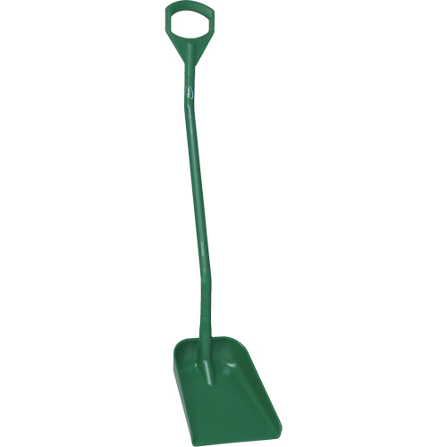 Ergonomic Small Blade Shovel, 50" Length, Plastic, Green Distribution Élite MP