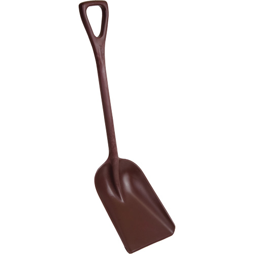 Pelle monobloc perceptible par d&eacute;tecteur de m&eacute;tal, Lame 10" x 14", Longueur de 37-1/2", Plastique, Rouge Distribution Élite MP