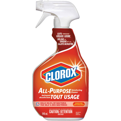 Nettoyant d&eacute;sinfectant tout usage &agrave; pulv&eacute;riser, 946 ml, Bouteille &agrave; g&acirc;chette Distribution Élite MP