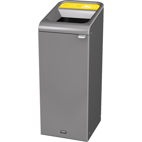 Configure Can Waste Container, Bulk/Curbside/Deskside, Steel, 15 US gal. Distribution Élite MP