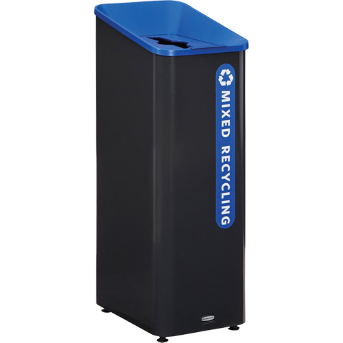 Sustain Mixed Recycling Container, Bulk, Plastic, 15 US gal. Distribution Élite MP