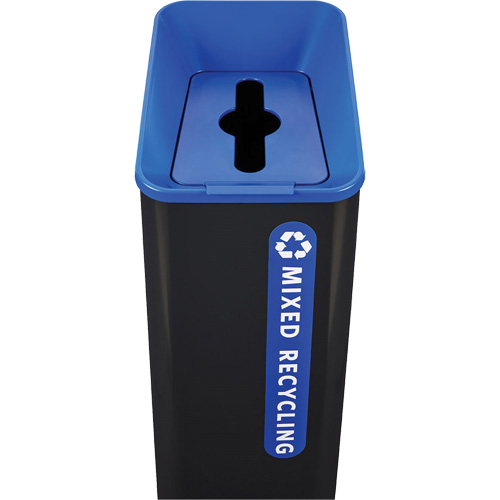 Sustain Mixed Recycling Container, Bulk, Plastic, 15 US gal. Distribution Élite MP