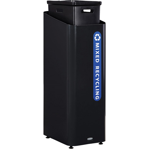 Sustain Mixed Recycling Container, Bulk, Plastic, 15 US gal. Distribution Élite MP