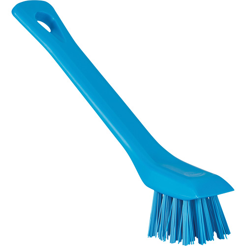 Brush with Scraping Edge, Stiff Bristles, 6" Long, Blue Distribution Élite MP