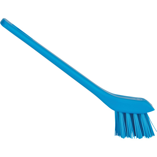 Brush with Scraping Edge, Stiff Bristles, 6" Long, Blue Distribution Élite MP