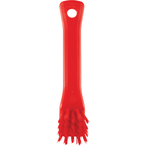 Brush with Scraping Edge, Stiff Bristles, 6" Long, Red Distribution Élite MP