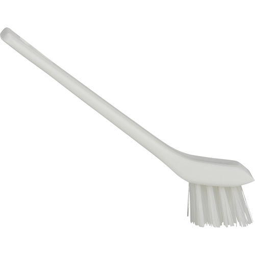 Brush with Scraping Edge, Stiff Bristles, 6" Long, White Distribution Élite MP
