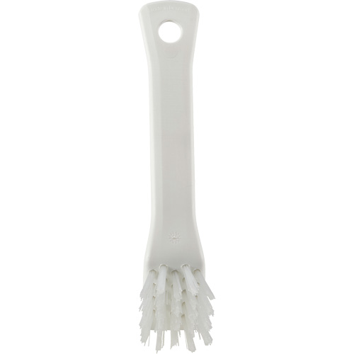 Brush with Scraping Edge, Stiff Bristles, 6" Long, White Distribution Élite MP