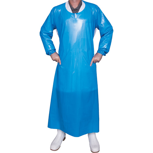 Blouse Top Dog de 6 mil, T-Grand, Bleu, Polyur&eacute;thane Distribution Élite MP