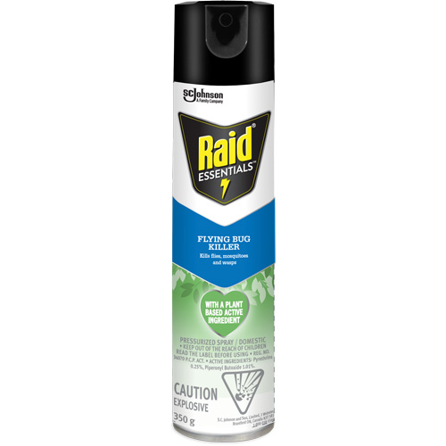 Raid&reg; Essentials Flying Bug Killer, 350 g, Aerosol Can Distribution Élite MP