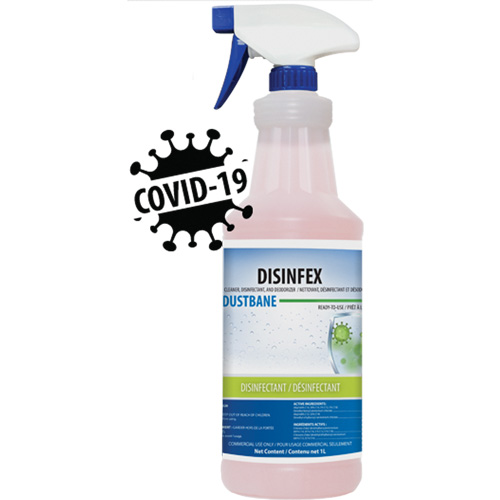 Disinfex Cleaner, Disinfectant & Deodorizer, 1 L, Bottle Distribution Élite MP