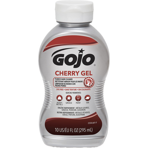 Nettoyant &agrave; mains, Gel/Pierre ponce, 295,74 ml, Bouteille, Cerise Distribution Élite MP