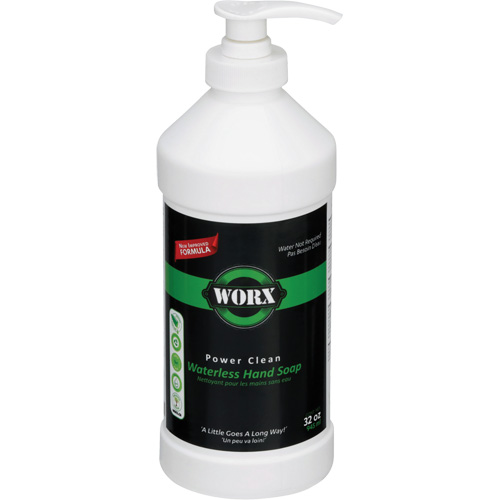 Power Clean Waterless Hand Soap, Liquid, 945 ml, Unscented Distribution Élite MP