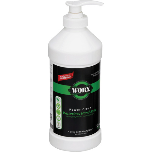 Power Clean Waterless Hand Soap, Liquid, 945 ml, Unscented Distribution Élite MP