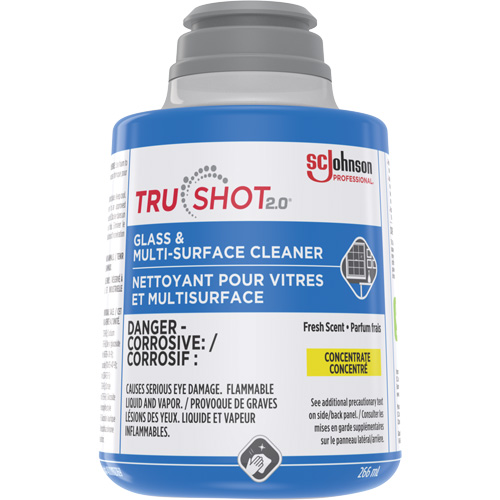 Nettoyant pour le verre et multisurface TruShot 2.0, 266 ml, Bouteille &agrave; g&acirc;chette Distribution Élite MP