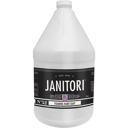 Savon &agrave; main Janitori 52, Mousse, 4 L, Parfum&eacute; Distribution Élite MP