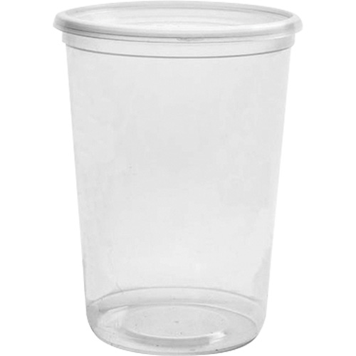 Contenant &agrave; charcuterie transparent sans couvercle Magik 32 oz, Plastique, Ronde Distribution Élite MP