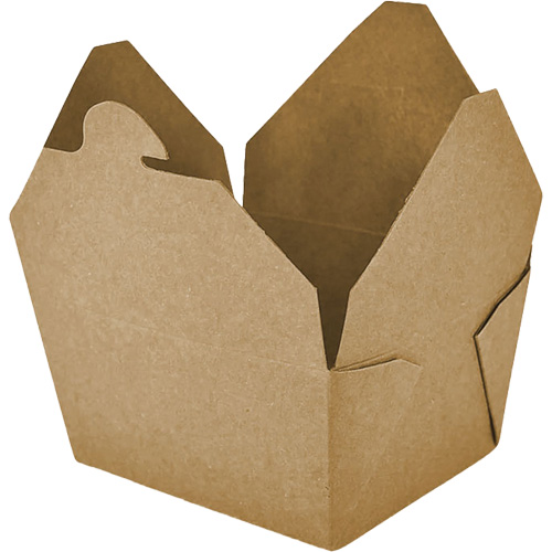 Contenants pour aliments &agrave; emporter Kraft, Ondul&eacute;, Rectangulaire Distribution Élite MP